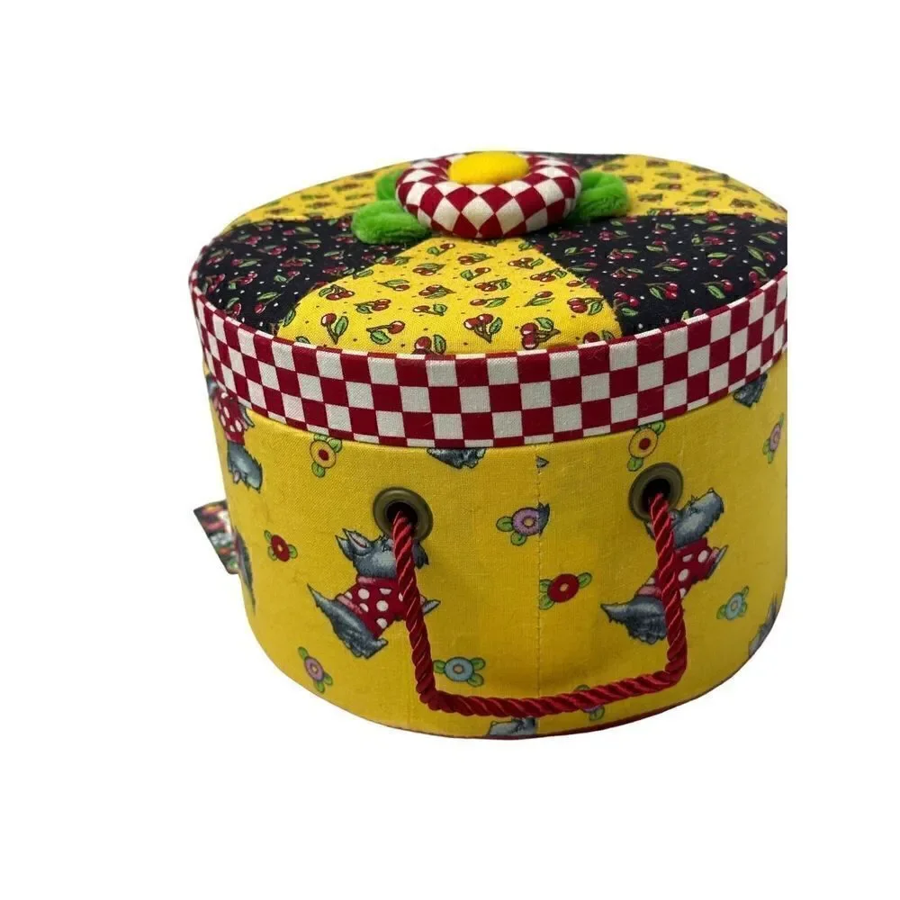 Mary Engelbreit Dritz Sewing Box with Scotties NWT!